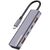 Концентратор Canyon hub DS-18 5in1 USB-C Grey (CNS-TDS18), изображение 4 Концентратор Canyon hub DS-18 5in1 USB-C Grey (CNS-TDS18), изображение 4