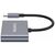 Концентратор Canyon hub DS-3 3in1 USB-C Dark Grey (CNS-TDS3), изображение 4 Концентратор Canyon hub DS-3 3in1 USB-C Dark Grey (CNS-TDS3), изображение 4