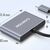 Концентратор Canyon hub DS-3 3in1 USB-C Dark Grey (CNS-TDS3), изображение 6 Концентратор Canyon hub DS-3 3in1 USB-C Dark Grey (CNS-TDS3), изображение 6