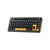 Клавиатура Aula F75 Gasket Greywood V3 switch Hot-Swap PBT Wireless/Bluetooth/USB Black (6948391208626), изображение 2 Клавиатура Aula F75 Gasket Greywood V3 switch Hot-Swap PBT Wireless/Bluetooth/USB Black (6948391208626), изображение 2