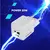 Зарядное устройство Canyon CU20AC GaN 20W 1xPD 1xQC EU White (CNS-CUW20AC), изображение 6 Зарядное устройство Canyon CU20AC GaN 20W 1xPD 1xQC EU White (CNS-CUW20AC), изображение 6