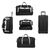 Сумка дорожная TravelZ Wheelbag Doubleloader black 96L (603098) (931071), изображение 8 Сумка дорожная TravelZ Wheelbag Doubleloader black 96L (603098) (931071), изображение 8