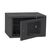 Шкаф настенный Ipcom 4U, 600*350, перфорация, RAL9005 (СН-4U-060х035-ДП-9005), изображение 2 Шкаф настенный Ipcom 4U, 600*350, перфорация, RAL9005 (СН-4U-060х035-ДП-9005), изображение 2