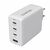 Зарядное устройство Canyon CU100ACC GaN 100W 3xPD 1xQC EU White (CNS-CUW100ACC), изображение 3 Зарядное устройство Canyon CU100ACC GaN 100W 3xPD 1xQC EU White (CNS-CUW100ACC), изображение 3