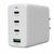 Зарядное устройство Canyon CU100ACC GaN 100W 3xPD 1xQC EU White (CNS-CUW100ACC), изображение 4 Зарядное устройство Canyon CU100ACC GaN 100W 3xPD 1xQC EU White (CNS-CUW100ACC), изображение 4