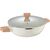 Сотейник Bergner Naturally з кришкою 28 см (BG-34747-CR) Сотейник Bergner Naturally з кришкою 28 см (BG-34747-CR)