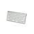 Клавіатура A4Tech FBX51C Wireless/Bluetooth White (FBX51C White), зображення 2 Клавіатура A4Tech FBX51C Wireless/Bluetooth White (FBX51C White), зображення 2