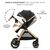 Коляска Kinderkraft 3 в 1 Esme Pure Black (KSESME00BLK3000) (5902533925698), изображение 9 Коляска Kinderkraft 3 в 1 Esme Pure Black (KSESME00BLK3000) (5902533925698), изображение 9