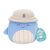 Мягкая игрушка Squishmallows Синий кит Самир в панаме 19 см (SQCR06593), изображение 7