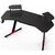 Компьютерный стол GT Racer GT Racer T-1246 (160x60x73) Black (T-1246 (160x60x73) Black), изображение 3 Компьютерный стол GT Racer GT Racer T-1246 (160x60x73) Black (T-1246 (160x60x73) Black), изображение 3