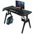 Компьютерный стол GT Racer GT Racer T-1444 (140x60x73) Black (T-1444 (140x60x73) Black), изображение 7 Компьютерный стол GT Racer GT Racer T-1444 (140x60x73) Black (T-1444 (140x60x73) Black), изображение 7