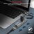 Концентратор Promate USB Hub 4 ports gigahub-c.grey (gigahub-c.grey), изображение 5 Концентратор Promate USB Hub 4 ports gigahub-c.grey (gigahub-c.grey), изображение 5