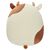 Мягкая игрушка Squishmallows Коровка Ронни 30 см (SQCR04170), изображение 3