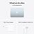 Ноутбук Apple MacBook Air 13 M4 A3241 Sky Blue (MC7A4UA/A), изображение 10 Ноутбук Apple MacBook Air 13 M4 A3241 Sky Blue (MC7A4UA/A), изображение 10