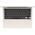Ноутбук Apple MacBook Air 13 M4 A3241 Starlight (MW1K3UA/A), зображення 2 Ноутбук Apple MacBook Air 13 M4 A3241 Starlight (MW1K3UA/A), зображення 2