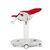 Стульчик для кормления Peg-Perego Tatamia Follow Me Fragola красный (IH02000001BL59), изображение 3 Стульчик для кормления Peg-Perego Tatamia Follow Me Fragola красный (IH02000001BL59), изображение 3