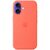 Чехол для мобильного телефона Apple iPhone 16 Silicone Case with MagSafe - Tangerine,Model A3313 (MDGN4ZM/A), изображение 2 Чехол для мобильного телефона Apple iPhone 16 Silicone Case with MagSafe - Tangerine,Model A3313 (MDGN4ZM/A), изображение 2