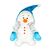 Мягкая игрушка Tigres Снеговик Frosty (ІГ-0168) Мягкая игрушка Tigres Снеговик Frosty (ІГ-0168)
