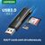 Считыватель флеш-карт Ugreen USB 3.0 Type-A for 2xSD 5Gb CM264 (60722), изображение 2 Считыватель флеш-карт Ugreen USB 3.0 Type-A for 2xSD 5Gb CM264 (60722), изображение 2
