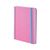 Блокнот Axent на спіралі А5 120 аркушів, клітинка, тверда обкладинка, рожевий (8460-2-A), зображення 2