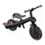 Дитячий велосипед Globber Explorer trike Deluxe play 4 в 1 чорно-сірий (636-120), зображення 11