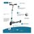 Самокат Globber Flow Element Junior Lights LED, чорно-рожевий (729-110), изображение 11 Самокат Globber Flow Element Junior Lights LED, чорно-рожевий (729-110), изображение 11