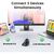 Мышка Ugreen MU008 Vertical Wireless Black (25444), изображение 9 Мышка Ugreen MU008 Vertical Wireless Black (25444), изображение 9