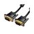 Кабель мультимедийный VGA 8.0m ferrite Vention (DADBK) Кабель мультимедийный VGA 8.0m ferrite Vention (DADBK)