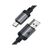 Дата кабель USB 2.0 AM to Type-C 1.2m 3.0A (18W) C20-04 aluminum alloy Black Acefast (6974316283782), изображение 4 Дата кабель USB 2.0 AM to Type-C 1.2m 3.0A (18W) C20-04 aluminum alloy Black Acefast (6974316283782), изображение 4