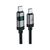 Дата кабель USB-C to USB-C 1.2m 60W digital display C15-03 Black Acefast (6974316283720), изображение 2 Дата кабель USB-C to USB-C 1.2m 60W digital display C15-03 Black Acefast (6974316283720), изображение 2