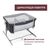 Кроватка Chicco Next2Me Twins для двойни серый (87077.68), изображение 3 Кроватка Chicco Next2Me Twins для двойни серый (87077.68), изображение 3