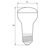 Лампочка Eurolamp LED R63 9W E27 4000K 220V (LED-R63-09274(P)), зображення 3 Лампочка Eurolamp LED R63 9W E27 4000K 220V (LED-R63-09274(P)), зображення 3