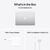 Ноутбук Apple MacBook Air 13 M4 A3240 Silver (MC654UA/A), изображение 9 Ноутбук Apple MacBook Air 13 M4 A3240 Silver (MC654UA/A), изображение 9
