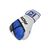 Боксерские перчатки RDX F7 Ego Blue 14 унцій (BGR-F7U-14oz), изображение 4 Боксерские перчатки RDX F7 Ego Blue 14 унцій (BGR-F7U-14oz), изображение 4