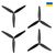 Пропеллер для дрона PROP UA 7x3,5x3 2СW+2CCW (CF7х3,5) Пропеллер для дрона PROP UA 7x3,5x3 2СW+2CCW (CF7х3,5)