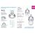 Бутылочка для кормления Lovi Защита рефлекса сосания Buddy Bear 250 мл (0205exp), изображение 3 Бутылочка для кормления Lovi Защита рефлекса сосания Buddy Bear 250 мл (0205exp), изображение 3