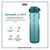 Бутылка для воды ION8 OneTouch Times To Drink 1000 мл BPA Free, Teal & Blue (I8RF1000PTBMOT), изображение 6 Бутылка для воды ION8 OneTouch Times To Drink 1000 мл BPA Free, Teal & Blue (I8RF1000PTBMOT), изображение 6