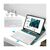 Чохол до планшета BeCover with keyboard Apple iPad Mini 7 2024 Dark Green (712993), зображення 4 Чохол до планшета BeCover with keyboard Apple iPad Mini 7 2024 Dark Green (712993), зображення 4
