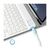 Чехол для планшета BeCover with keyboard Apple iPad Pro 13" M4 2024 Gray (713004), изображение 4 Чехол для планшета BeCover with keyboard Apple iPad Pro 13" M4 2024 Gray (713004), изображение 4