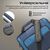 Сумка для ноутбука Promate 15.6" Limber-MB blue (limber-mb.blue), зображення 6 Сумка для ноутбука Promate 15.6" Limber-MB blue (limber-mb.blue), зображення 6