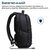 Рюкзак для ноутбука Promate 15.6" Rebel-BP Black (rebel-bp.black), изображение 4 Рюкзак для ноутбука Promate 15.6" Rebel-BP Black (rebel-bp.black), изображение 4