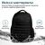 Рюкзак для ноутбука Promate 15.6" Rebel-BP Black (rebel-bp.black), изображение 6 Рюкзак для ноутбука Promate 15.6" Rebel-BP Black (rebel-bp.black), изображение 6