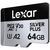 Карта памяти Lexar 64GB microSDXC class 10 UHS-I U3 V30 A2 Professional Silver (LMSSIPL064G-BNANG), изображение 2 Карта памяти Lexar 64GB microSDXC class 10 UHS-I U3 V30 A2 Professional Silver (LMSSIPL064G-BNANG), изображение 2