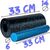 Масажный ролик PowerPlay PP-4348 2 in 1 EPP Foam Roller 33x14см Чорно/Синій (PP_4348_Blue_(33*14)), изображение 10 Масажный ролик PowerPlay PP-4348 2 in 1 EPP Foam Roller 33x14см Чорно/Синій (PP_4348_Blue_(33*14)), изображение 10