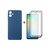 Чехол для мобильного телефона Dengos Kit Samsung Galaxy A06 Carbon + 2 pcs glass (Blue) (DG-CTG2P-06) Чехол для мобильного телефона Dengos Kit Samsung Galaxy A06 Carbon + 2 pcs glass (Blue) (DG-CTG2P-06)