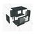 Шкаф настенный GEAR 4U 19" 600x450x280 мм, + полка 19", black (GWMSN-4U-600-450), изображение 4 Шкаф настенный GEAR 4U 19" 600x450x280 мм, + полка 19", black (GWMSN-4U-600-450), изображение 4