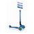 Самокат Globber Primo Foldable Lights Синий (432-100), изображение 4 Самокат Globber Primo Foldable Lights Синий (432-100), изображение 4