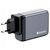 Зарядний пристрій Verbatim GaN 100 W 4 ports (2xUSB-C-100 W,USB-C 65 W /USB-A -3.0) (32202), зображення 2 Зарядний пристрій Verbatim GaN 100 W 4 ports (2xUSB-C-100 W,USB-C 65 W /USB-A -3.0) (32202), зображення 2