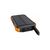 Батарея универсальная Choetech 10000mAh 10W 2USB-A+USB-C,solar panel Black-Orange (B658-OR), изображение 2 Батарея универсальная Choetech 10000mAh 10W 2USB-A+USB-C,solar panel Black-Orange (B658-OR), изображение 2