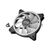 Кулер для корпуса PcCooler F3 T120 ARGB BK, изображение 5 Кулер для корпуса PcCooler F3 T120 ARGB BK, изображение 5